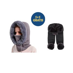 FullBundle, zimowe rajstopy ocieplane + czapka 4w1 ZA DARMO