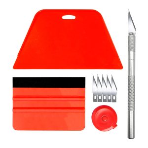 Set, kompletny z akcesoriami do montażu naklejek ściennych