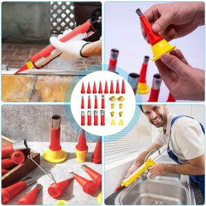 ApplicNozzle, 22-elementowy zestaw dysz do mieszania i uszczelniania