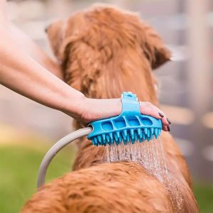 PawBath, wielofunkcyjna szczotka do masażu do kąpieli zwierząt