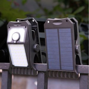 DeckClip, Solarne światło ogrodowe z klipsem i czujnikiem ruchu