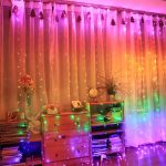 ColorfulCurtain, kurtyna świetlna z 300 kolorowymi światłami LED