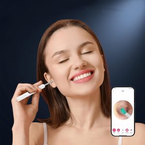 EarStick, pomoc do czyszczenia woskowiny usznej z kamerą