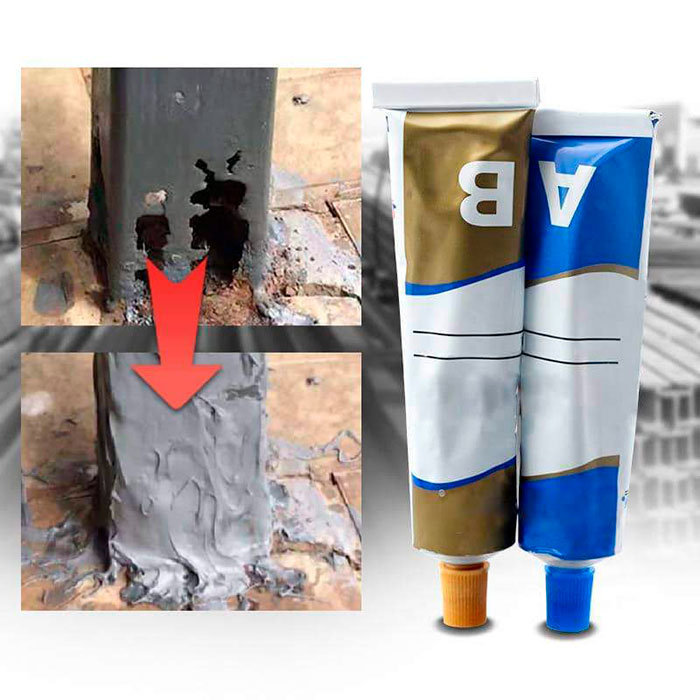 GlueStar, dwuskładnikowy klej do zimnego spawania i prostych napraw (2 tuby)